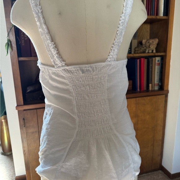 Cream Ruffled Camisole Top - Picture 3 of 3